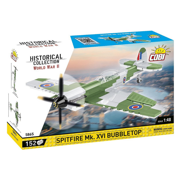 COBI Spitfire Mk. XVI Bubbletop Building Blocks by COBI | Downunder Pilot Shop