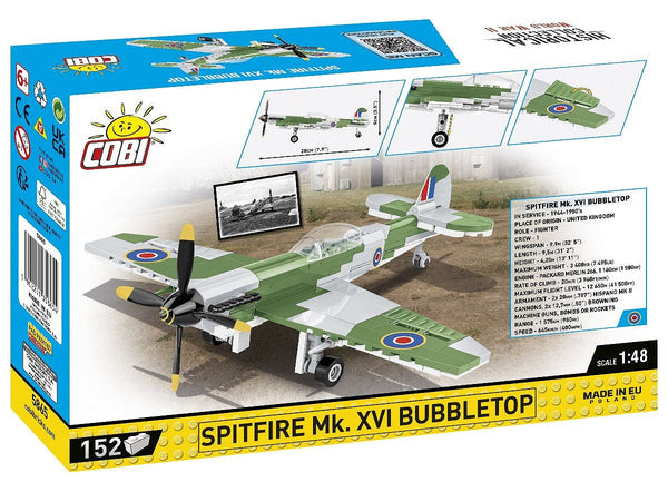 COBI Spitfire Mk. XVI Bubbletop Building Blocks by COBI | Downunder Pilot Shop