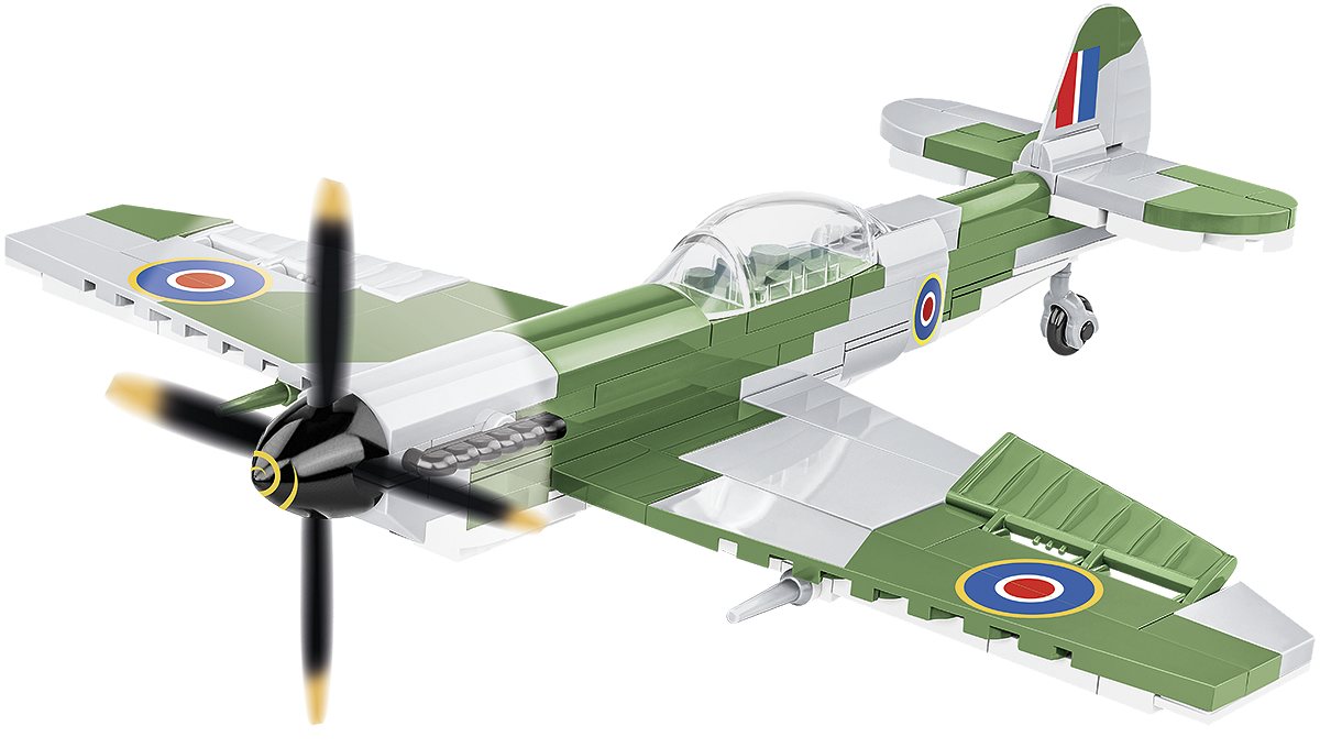 COBI Spitfire Mk. XVI Bubbletop Building Blocks by COBI | Downunder Pilot Shop