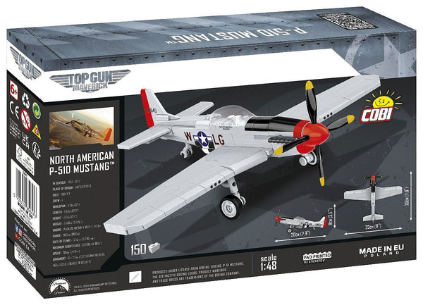 COBI TOP GUN Maverick P-51D Mustang Building Blocks by COBI | Downunder Pilot Shop