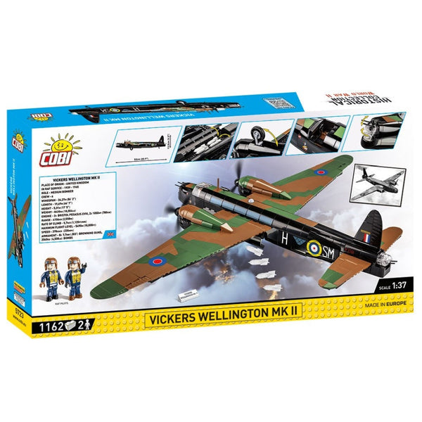 COBI Vickers Wellington Mk II Bomber Building Blocks by COBI | Downunder Pilot Shop