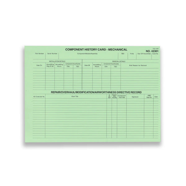 Component History-Mechanical CAA 1467