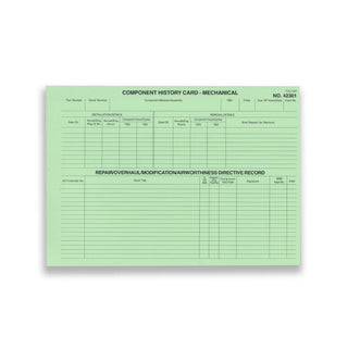 Component History-Mechanical CAA 1467