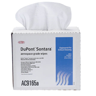 Dupont Sontara Aerospace Grade Window Wipes - Box of 100 Polishing Cloths by Dupont | Downunder Pilot Shop