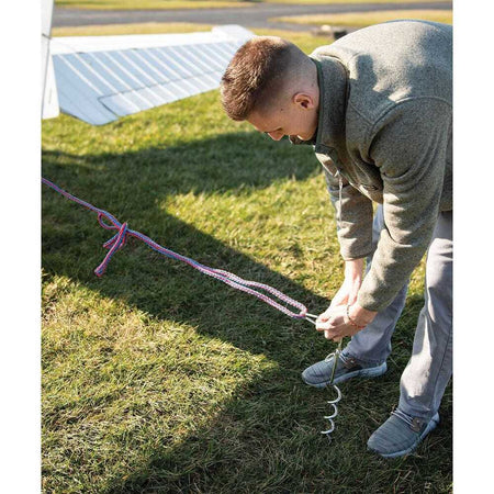 EZ-Lock Tie Down Performance Anchor Kit Pitot Tube Covers and Tie Downs by ASUSA | Downunder Pilot Shop