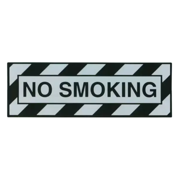 No Smoking Placard