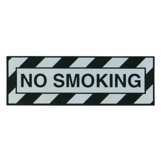 No Smoking Placard