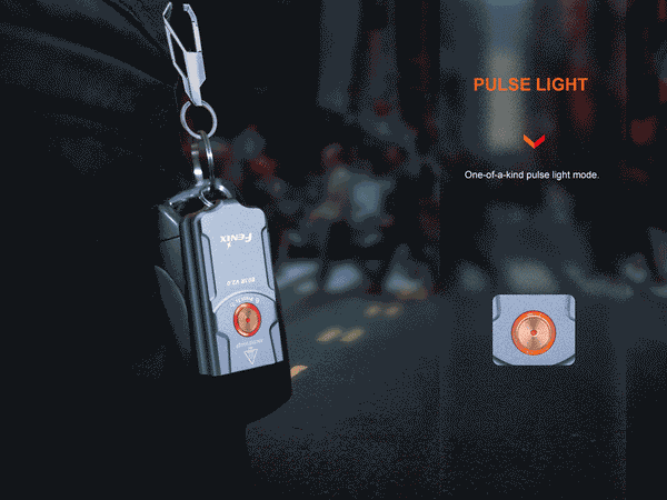 Fenix E03R V2.0 500 Lumen Rechargeable Keyring Light Torches by Fenix | Downunder Pilot Shop
