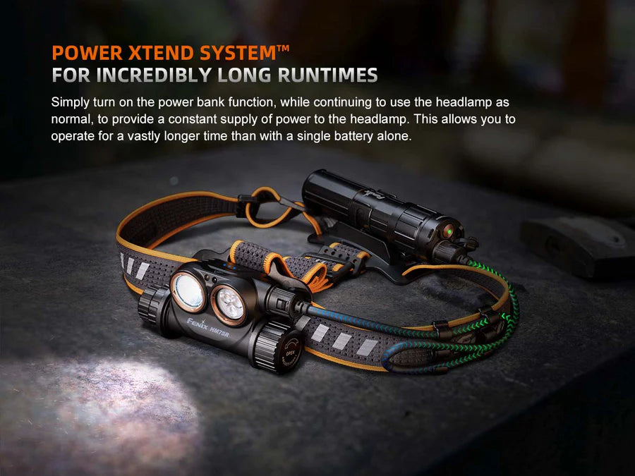 Fenix HM75R Rechargeable Headlamp Headlamps by Fenix | Downunder Pilot Shop