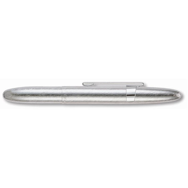 Fisher Space Pen Bullet w Clip (Brushed Chrome)-Fisher Space Pen-Downunder Pilot Shop