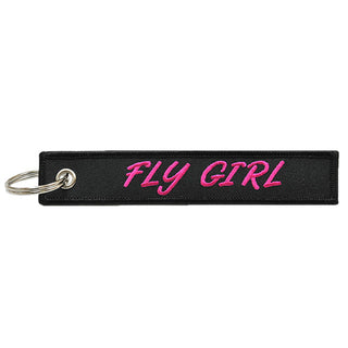 Fly Girl Keychain-ASUSA-Downunder Pilot Shop