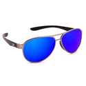 Flying Eyes Kestrel Aviator - With Options Silver Frame/Mirrored Sapphire Lens Sunglasses by Flying Eyes | Downunder Pilot Shop