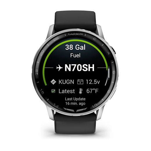 Garmin D2 Air X15 Aviator Smartwatch - Silver