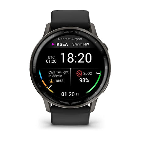 Garmin D2 Air X15 Aviator Smartwatch - Slate