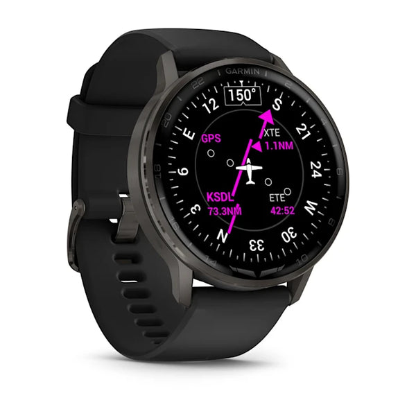 Garmin D2 Air X15 Aviator Smartwatch - Slate