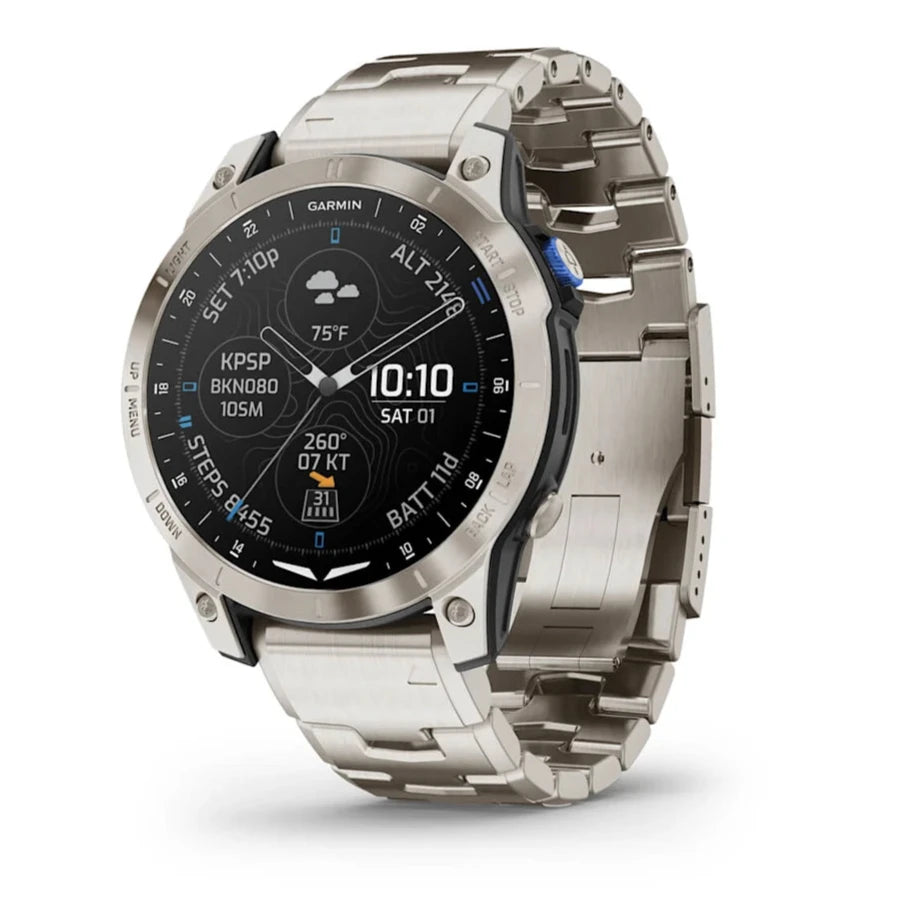 Garmin D2 Mach 1 Titanium - Pilot Watch Watches by Garmin Aviation | Downunder Pilot Shop