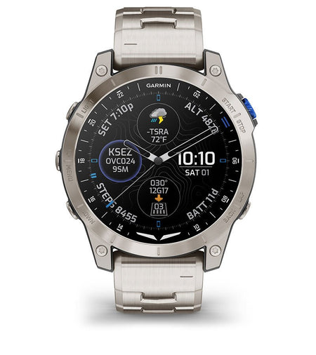 Garmin D2 Mach 1 Titanium - Pilot Watch Watches by Garmin Aviation | Downunder Pilot Shop
