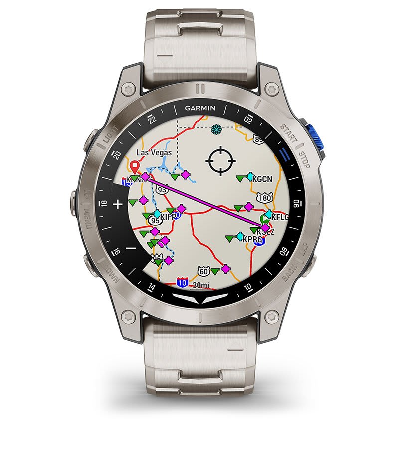 Garmin D2 Mach 1 Titanium Pilot Watch Pilot Shop