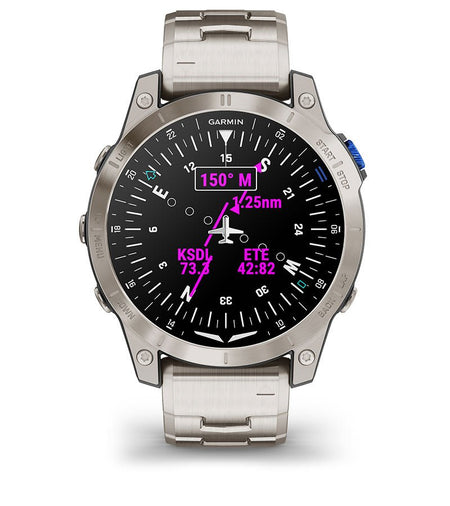 Garmin D2 Mach 1 Titanium - Pilot Watch Watches by Garmin Aviation | Downunder Pilot Shop