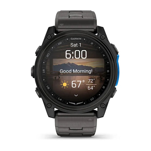 Garmin D2 Mach 2 – 51mm Aviator Smartwatch - Carbon Gray DLC Titanium