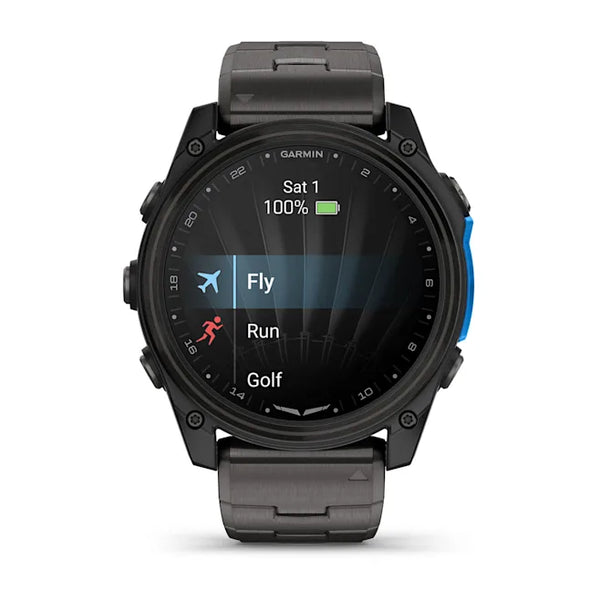 Garmin D2 Mach 2 – 51mm Aviator Smartwatch - Carbon Gray DLC Titanium