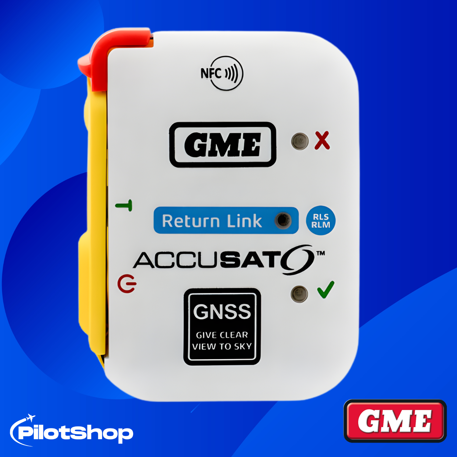 GME MT610G PLB with GPS - Super-compact, lightweight PLB | Pilot Shop