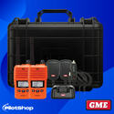 GME TX6165TP 5 Watt IP67 UHF CB Handheld Radio Twin Pack - Blaze Orange