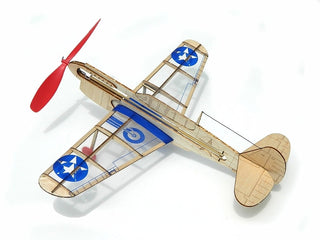 Guillows miniModels U.S Warhawk Rubber-Powered Balsa Model Kit-Guillows-Downunder Pilot Shop