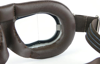 Halcyon Classic Mark 9 Vintage Flying Goggles - Brown
