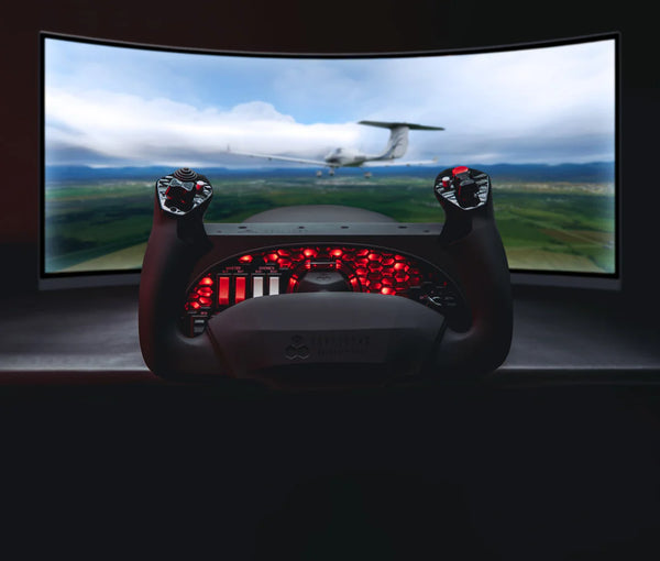 Controles de vuelo Alpha en forma de panal
