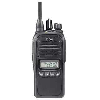 ICOM IC-41PRO Waterproof UHF CB Handheld Radio - Black Radios by ICOM | Downunder Pilot Shop