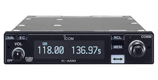 ICOM IC-A220 TSO Airband Transceivers by ICOM | Downunder Pilot Shop