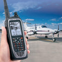 ICOM IC-A25NE Air Band Radio With Built-In GPS and Bluetooth - NZ Version Airband Transceivers by ICOM | Downunder Pilot Shop