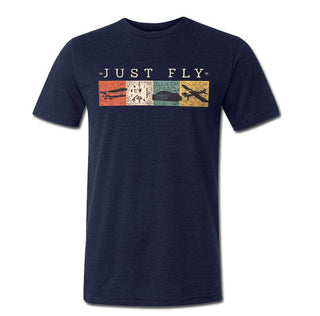 Just Fly T-Shirt T-Shirts by Born Aviation | Downunder Pilot Shop