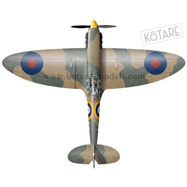 Kotare 1/32 Model Spitfire Mk.Ia (Brian Lane) Aircraft Models by Kotare Models | Downunder Pilot Shop