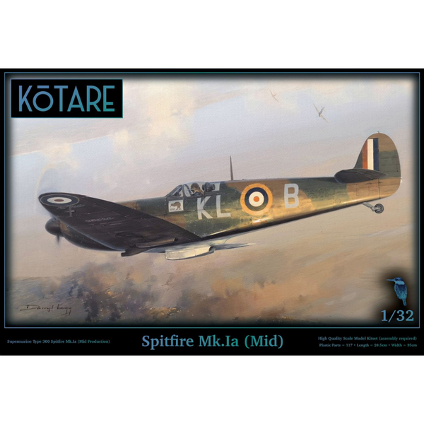Kotare 1/32 Model Spitfire Mk.Ia (Mid) | Pilot Shop Kotare 1/32 Model Spitfire Mk.Ia (Mid) | Pilot Shop