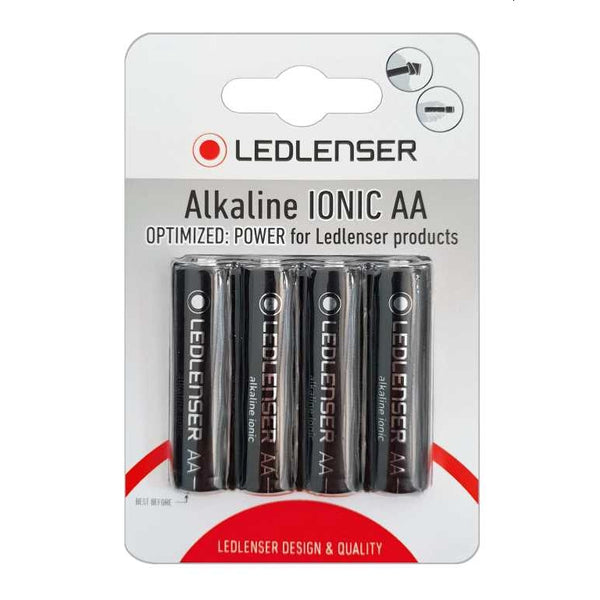 Ledlenser AA Alkaline Batteries 4pk Batteries by LED Lenser | Downunder Pilot Shop
