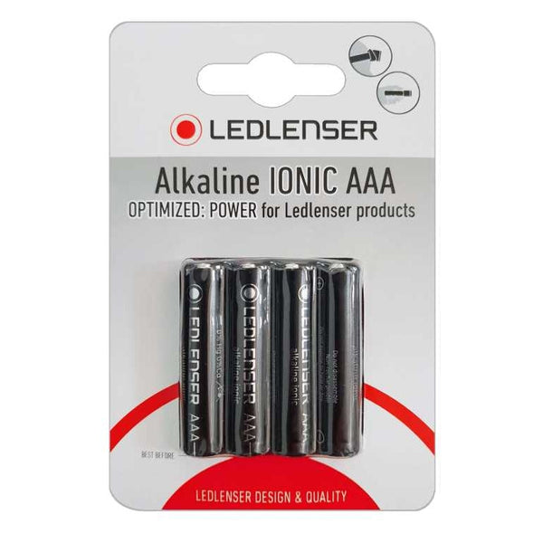 Ledlenser AAA Alkaline Batteries 4pk Batteries by LED Lenser | Downunder Pilot Shop