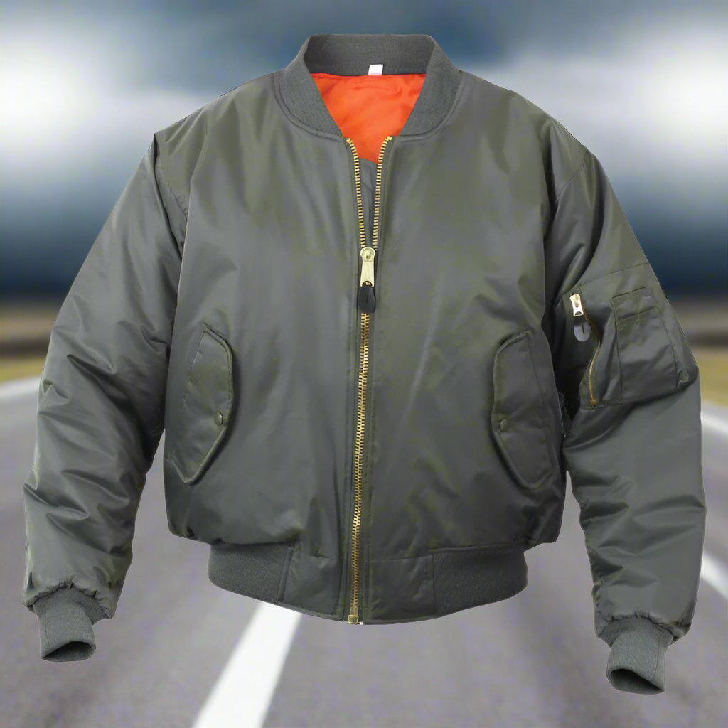 Veste de vol verte MA-1