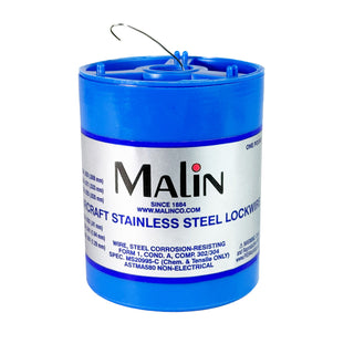 Malin Company Stainless Steel Safety Lockwire 1LB - 0.020