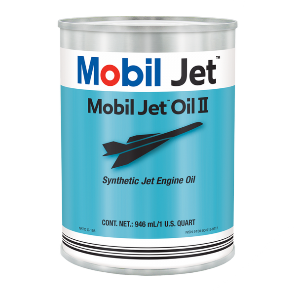 Mobil Jet Oil II - 1 Quart Aircraft Oil by Mobil | Downunder Pilot Shop