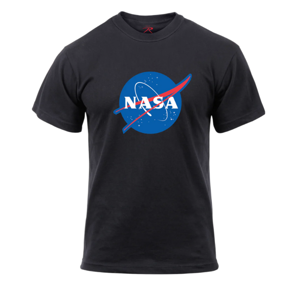 NASA Logo T-Shirt - Black