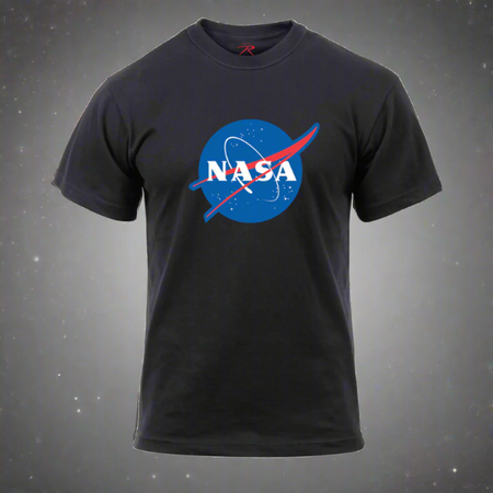 NASA Logo T-Shirt - Black