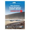 Livre de cartes de navigation visuelle AOPA de Nouvelle-Zélande 2023/24