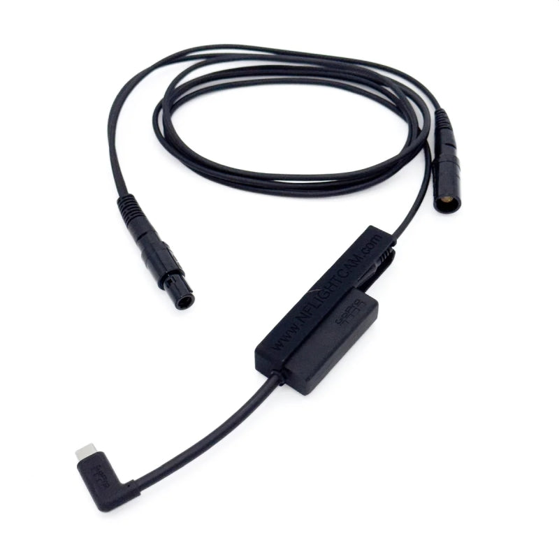 NFlight Nflightcam Audio+Power Solution for GoPro Hero 5-13 Black
