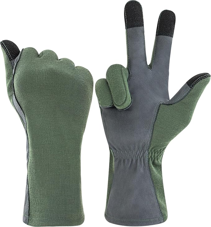 Touchscreen Nomex Flight Glove - Sage