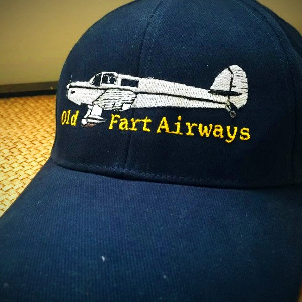 Old Fart Airways Baseball Cap Caps by Bombus | Downunder Pilot Shop