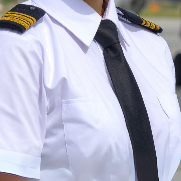 Pilot Clip On Tie -  Black Short