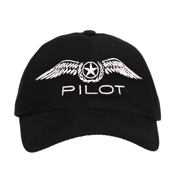 Pilot Wings Cap - Black Caps by Downunder | Downunder Pilot Shop