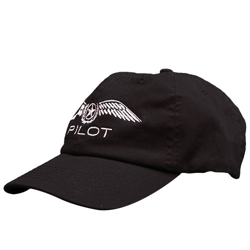 Pilot Baseball Cap - Black-Downunder-Downunder Pilot Shop